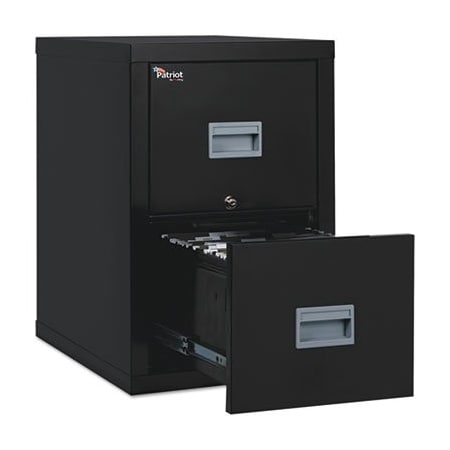 Fire King International FILE, 2DRW, LTR/LGL, INSL, BK 2P1825CBL